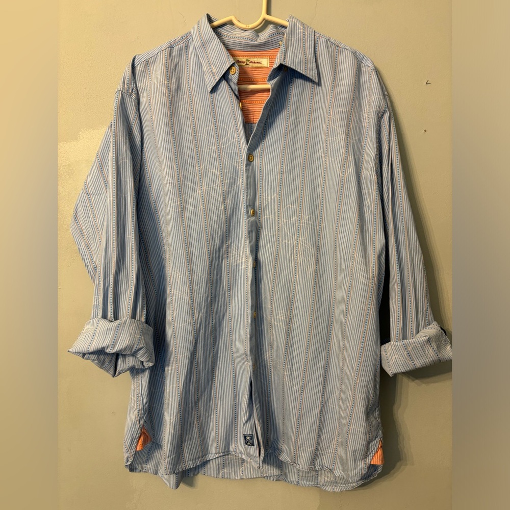 Vintage Tommy Bahama Button Down Long Sleeve Men's size L